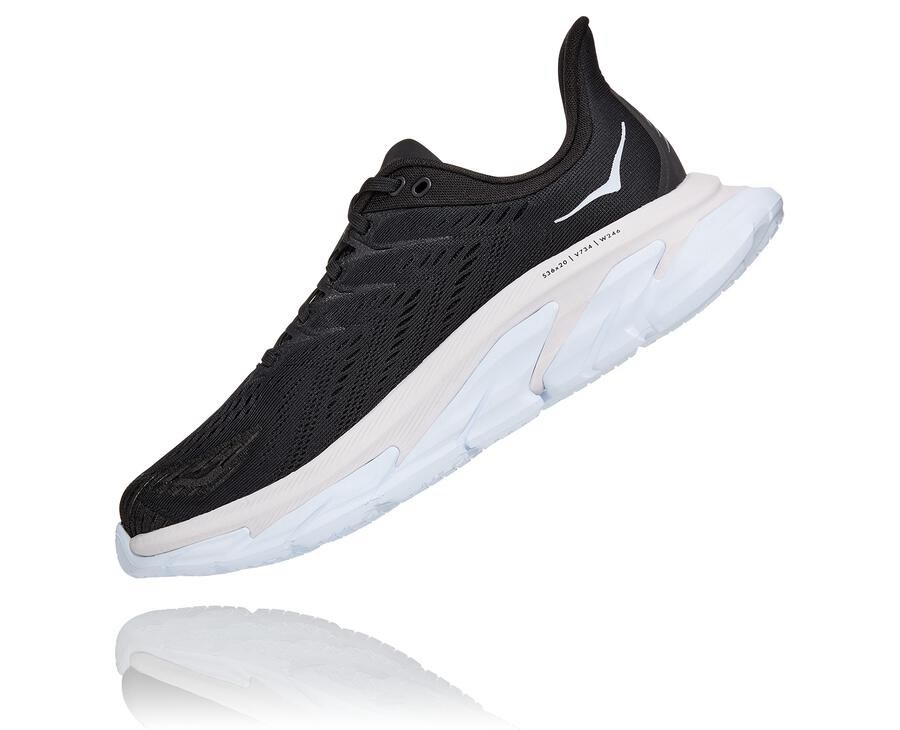 Hoka One One Tenisky Panske Čierne/Biele - Clifton Edge - 56317-GLAO